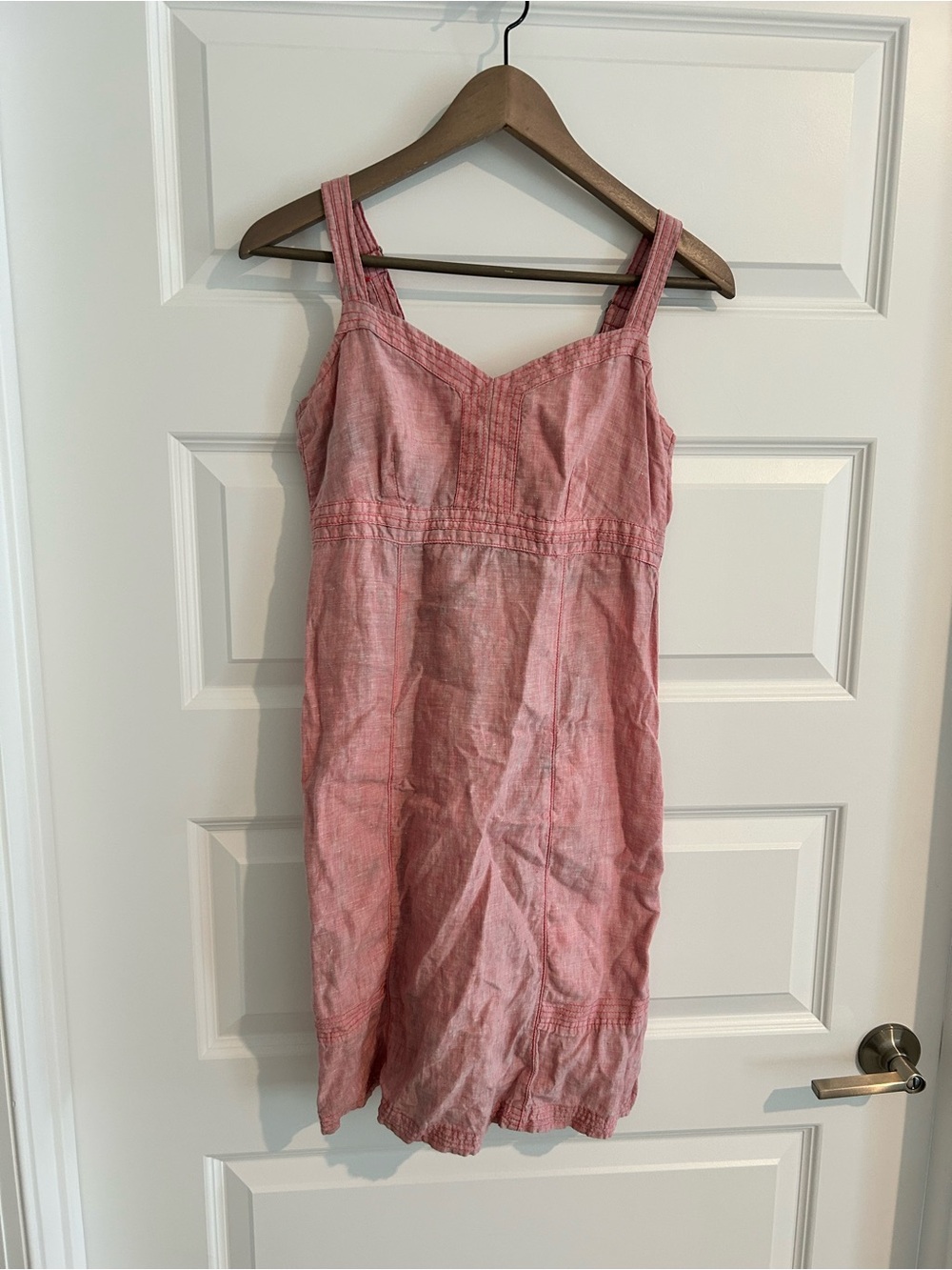 Horny Toad Linen Sundress Pink Size XS